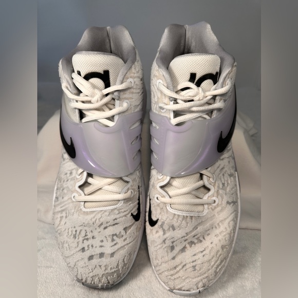 Preowned Nike Kevin Durant KD14 TB Wolf Grey Black White DA7850-002 US 13